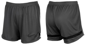 Spodenki Damskie Nike Dri-FIT Academy SZARE PRZEWIEWNE LEKKIE M