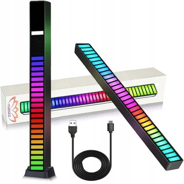 RGB Bar | Lampka Świecąca w Rytm Muzyki 80
