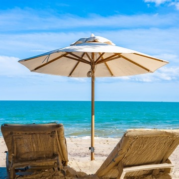 Умная подставка для сада и пляжных зонтов Leon.