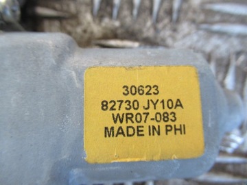 RENAULT KOLEOS I FACELIFT 13R MOTOREK OKNO ZADNÍ 82730JY10A