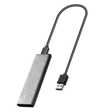 Устройство чтения USB 3.0–NGFF M.2, твердотельный накопитель B-Key 6 Гбит/с во внешнем корпусе