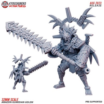 Amazon Guardian Golem Kyoushuneko Miniatures