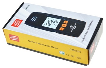 MIERNIK TLENKU WĘGLA WYKRYWACZ DETEKTOR CZUJNIK CZADU CO 1000PPM LCD ALARM