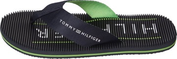 TOMMY HILFIGER KLAPKI JAPONKI MĘSKIE GRANAT r.41