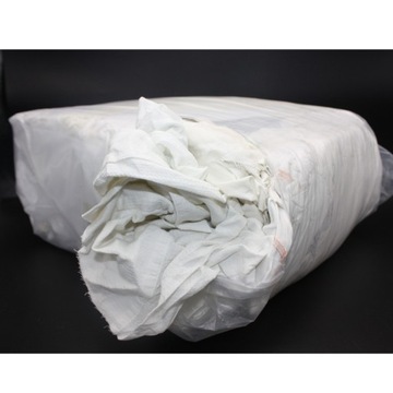 CZYŚCIWO, Szmatki białe tkaniny bawełniane 10 kg