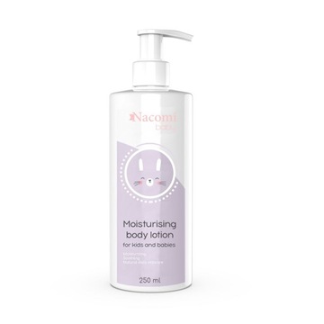 Nacomi Baby Moisturising Body Lotion emulsja nawilżająca dla dzieci i P1