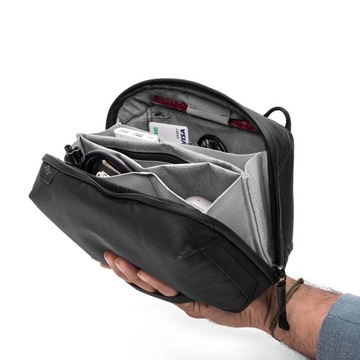 Чехол Travel Line Peak Design Tech Pouch Black v2 со вставкой - черный