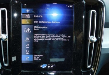 Volvo XC40 Crossover 1.5 T3 163KM 2019 Volvo XC 40 z Gwarancja Bezwypadkowy Bezowa Skora 1.5 Benzyna 163KM, zdjęcie 25