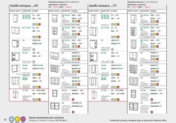 MEBLE KUCHENNE MODUŁOWE - KUCHNIA MODERN SKALNY NA WYMIAR WYBÓR KOLORÓW