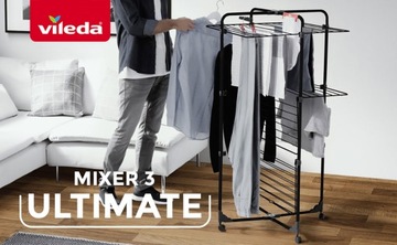 Vileda Mixer 3 Ultimate сушилка для нижнего белья, прочная и прочная