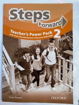 STEPS FORWARD 2 książka nauczyciela + 3 cd + DVD