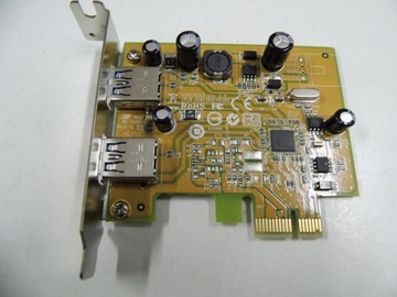 KARTA SUNIX 2 PORT PCIe USB 3.0 CARD LP USB230L