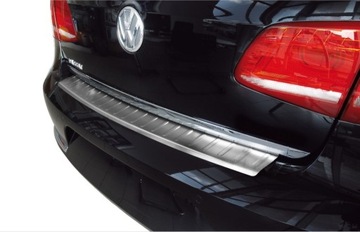 NAKŁADKA NA ZDERZAK TYŁ LISTWA STALOWA VOLKSWAGEN VW PASSAT B7 SEDAN 11-14