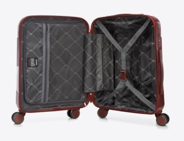 НЕБОЛЬШОЙ ЧЕМОДАН ДЛЯ КАЮТЫ WITTCH из поликарбоната бордовый