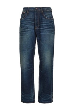 TOMMY HILFIGER Spodnie jeansy męskie - TAPERED MOORE W38/L32 MW0MW29088