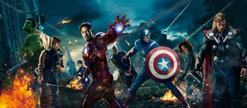 AVENGERS Marvel Heroes bohaterowie fototapeta HIT