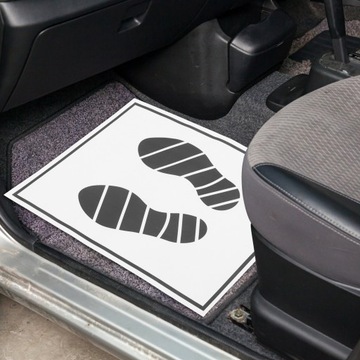 БУМАЖНЫЕ АВТОМОБИЛЬНЫЕ КОВРИКИ, ЗАЩИТНЫЙ КОВРИК ДЛЯ ПОЛА АВТОМОБИЛЯ