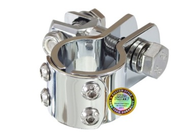 Подставки для ног gmole Кронштейны 32 мм и 25,4 мм + резинки chopper Chrome