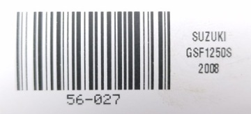 SUZUKI GSF 1250S BANDIT 07-12 УТЯЖЕЛИТЕЛИ РУЛЯ