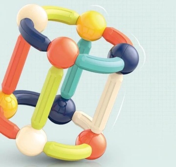 МАГНИТНЫЕ БЛОКИ XXL ОБРАЗОВАТЕЛЬНЫЕ МАГНИТНЫЕ ПАЛОЧКИ 40