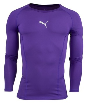 Koszulka męska Puma LIGA Baselayer LS fioletowa XL