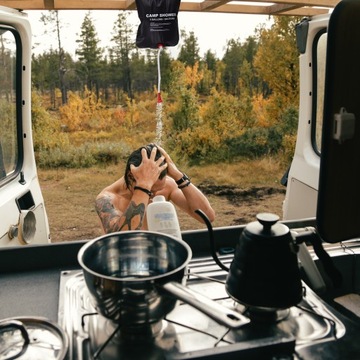 СОЛНЕЧНЫЙ ТУРИСТИЧЕСКИЙ ПОЛЕ ДУШ 20 Л ПОРТАТИВНЫЙ ЧЕРНЫЙ