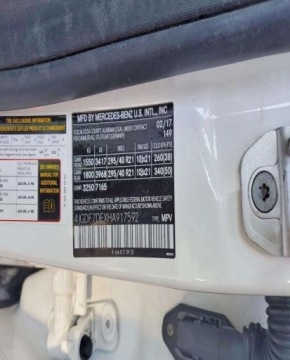 Mercedes GLS X166 Off-Tourer 4.7 500 455KM 2017 Mercedes-Benz GLS Auta z USA - Zapytaj o wiecej ofert 4.7 Benzyna 456KM, zdjęcie 4