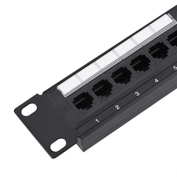 Сетевой адаптер CAT6, 24-портовая патч-панель, стоечный кабель, настенное крепление