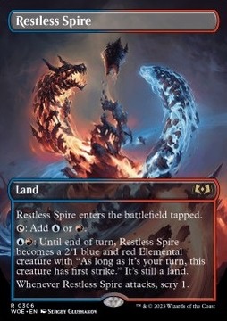 Karta Magic: The Gathering Restless Spire WIZARDS OF THE COAST * extras*