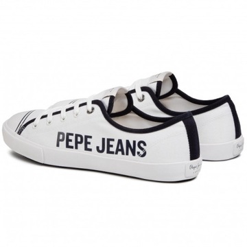 BUTY PEPE JEANS PLS30954 800 GERY BRADING 6 TRAMPKI -50%