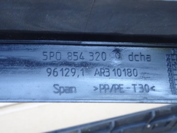 SEAT ALTEA НАКЛАДКА ПЕРЕДНЕГО ОКНА, СПРАВА, СЛЕВА