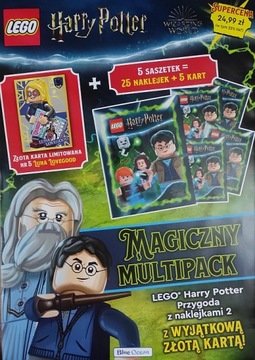 LEGO HARRY POTTER Magiczny Multipack #2 naklejki 25 naklejek