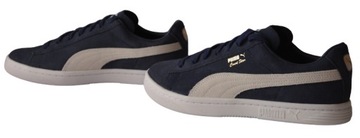 BUTY PUMA COURT STAR 384658 03 granat SKÓRZANE 41