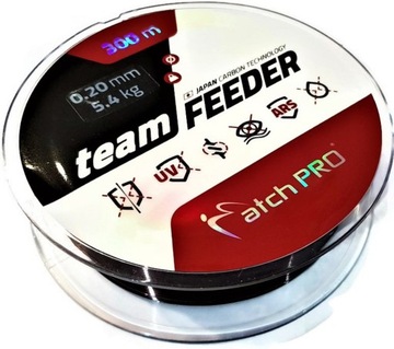 Żyłka Team Feeder Matchpro 0,25mm 300m