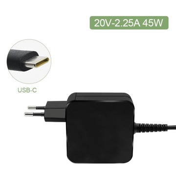 Zasilacz ładowarka do laptopa 20V 2.25A 45W USB-C