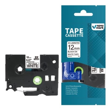10x лента Specmark для Brother TZ231 12 мм белая PT-H105 H101 H100 H107 H110