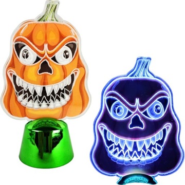OZDOBA LED HALLOWEEN DYNIA ŚWIECĄCA FIGURKA DEKORACJA DEKORACYJNA OZDOBA