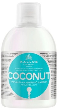 KALLOS УКРЕПЛЯЮЩИЙ НАБОР С КОКОСОМ КОКОСОВАЯ МАСКА + ШАМПУНЬ 2x1000ML 2x1L