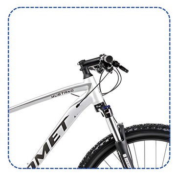 MTB ГОРНЫЙ ВЕЛОСИПЕД 29 ROMET MUSTANG M3 SHIMANO ОСВЕЩЕНИЕ И СВОБОДНАЯ ПОДСТАВКА