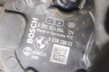 BMW 5 G30 ČERPADLO CIRKULAČNÍ POMOCNÁ 0392024064 8638238 2.0 HYBRIDNÍ 185K