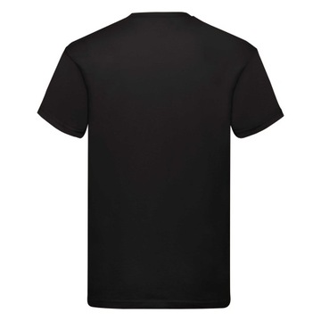 Мужская футболка с круглым вырезом Fruit of the Loom ORIGINAL черная S