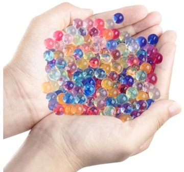 20000 ШТ. ЦВЕТНЫХ ШАРИКОВ ГИДРОГЕЛЕВОГО ГЕЛЯ ДЛЯ УКРАШЕНИЙ