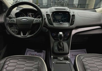 Ford Kuga II SUV Facelifting 2.0 TDCi 180KM 2018 Ford Kuga II VIGNALE AUTOMAT gwarancja bezwypadkowa zarejestrowa 4x4, zdjęcie 35