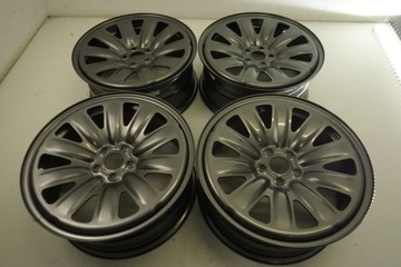 4× DISK OCELOVÝ SUBARU OE 7.0" X 17" 5X100 ET 48