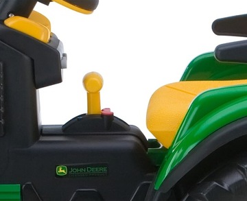 АККУМУЛЯТОРНЫЙ ТРАКТОР JOHN DEERE PEG PEREGO 12 В ФЕРМЕРСКИЙ НАБОР 6 в 1