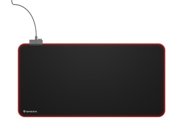 Podkładka pod myszkę podświetlana RGB Genesis XXL LOGO 800x400