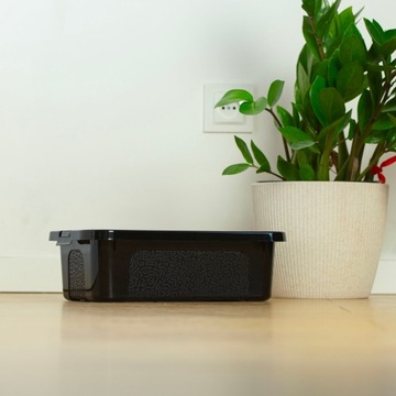 4X ПЛАСТИКОВЫЙ КОНТЕЙНЕР С КРЫШКОЙ ПЛАСТИКОВАЯ КОРОБКА