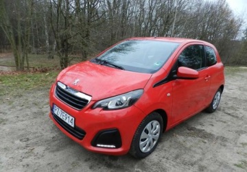 Peugeot 108 2018 Peugeot 108 male tanie SERWISOWANE niezawodne Japonskie 1wlascicielka KLIMA
