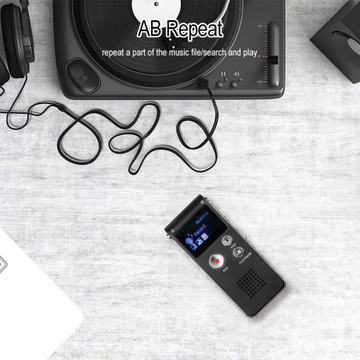 ПРОФЕССИОНАЛЬНЫЙ ЦИФРОВОЙ диктофон 8 ГБ USB PL MP3-плеер