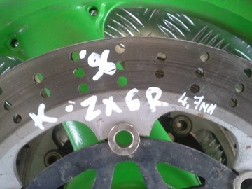 KAWASAKI ZX6R передний тормозной диск